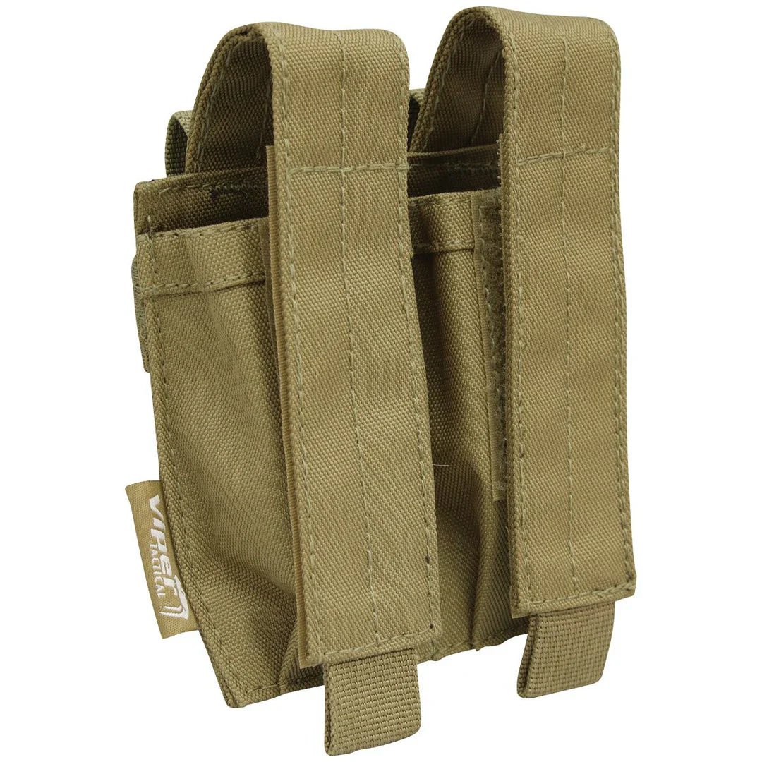 Viper Tactical Double Pistol Mag Pouch (Various Colours) - Longshot Tactical