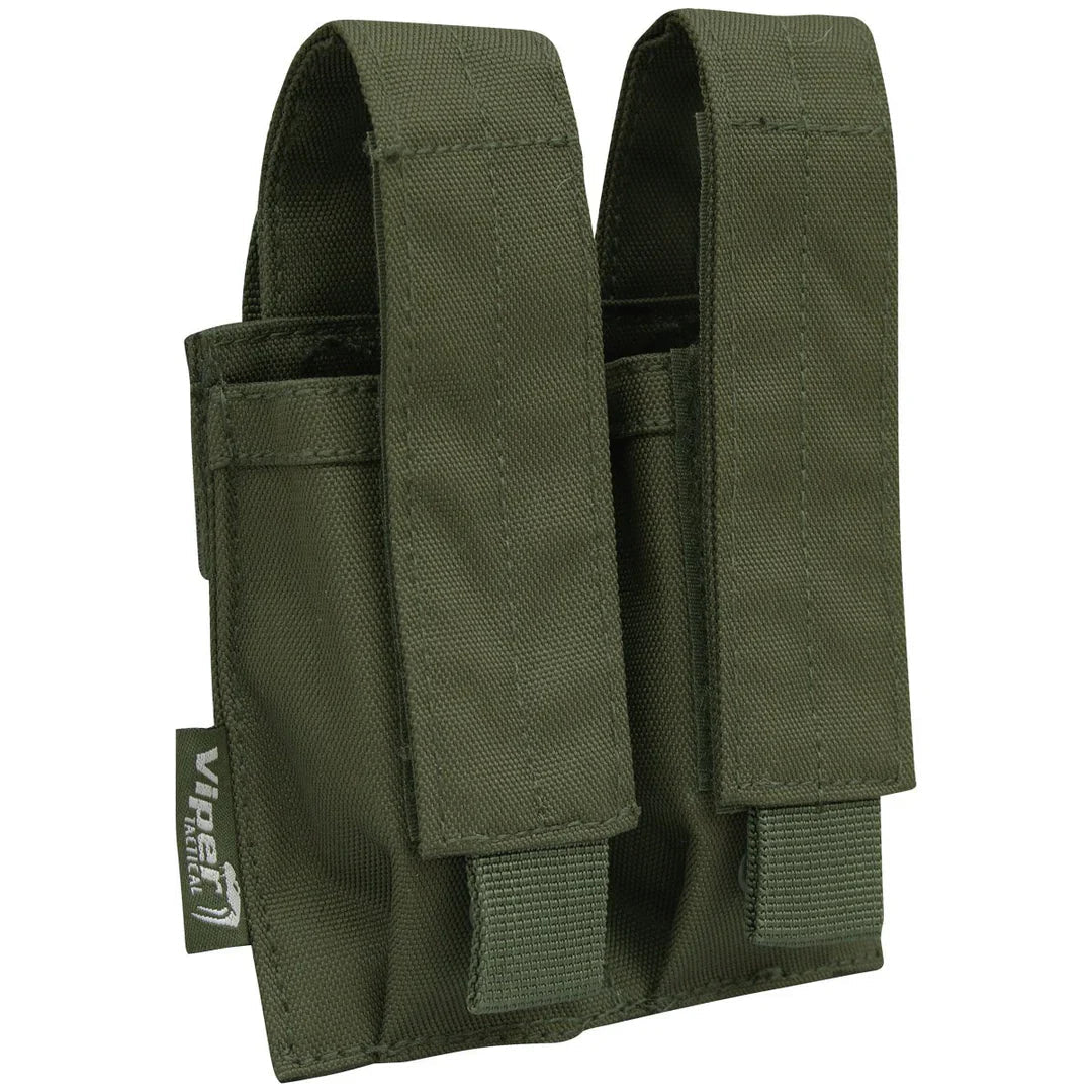 Viper Tactical Double Pistol Mag Pouch (Various Colours) - Longshot Tactical