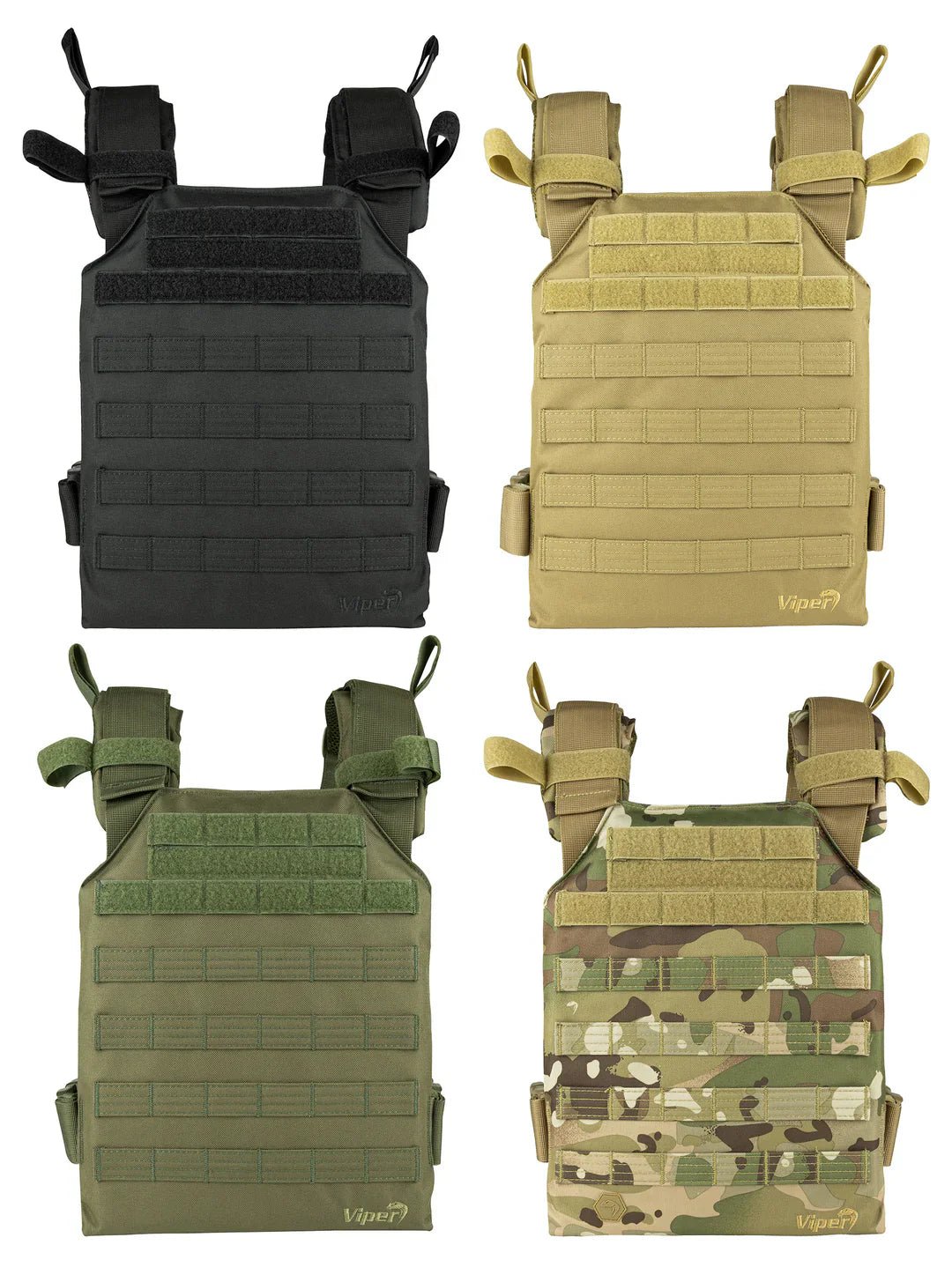 Viper Tactical Molle Tactical Elite Carrier (Various Colours) - Longshot Tactical