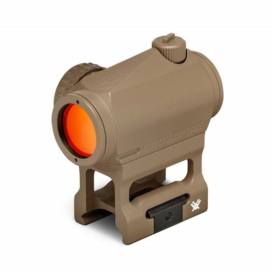 Vortex Crossfire Red Dot & Riser - Tan - Longshot Tactical