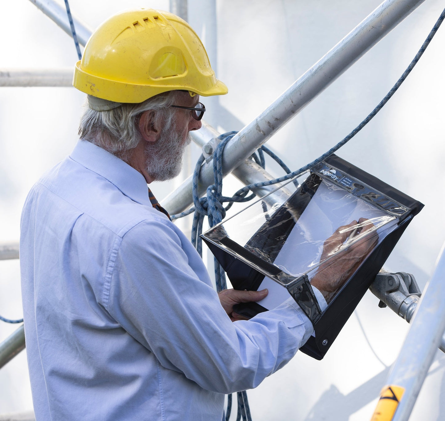 Waterproof Clipboard by Paperdry, A4 Portrait, Black - Longshot Tactical