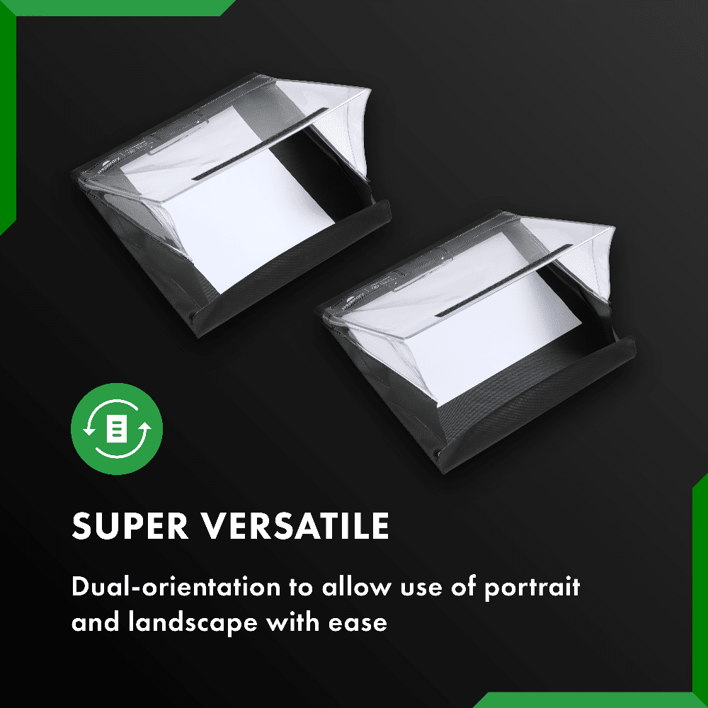 Waterproof Clipboard by Paperdry, A4 Professional, Black - Longshot Tactical