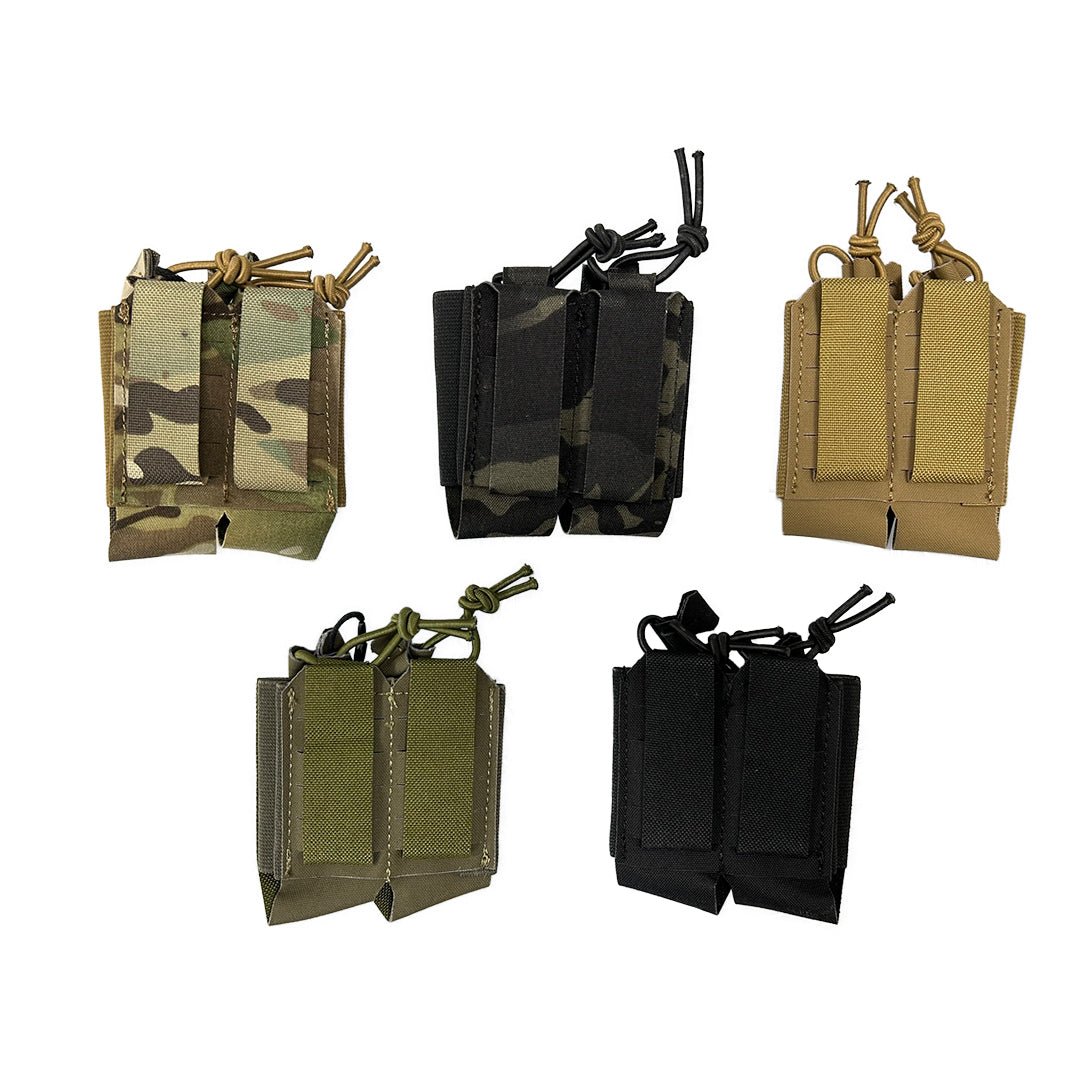 WBD DPMP Double Pistol Magazine Pouch (various Colours) - Longshot Tactical