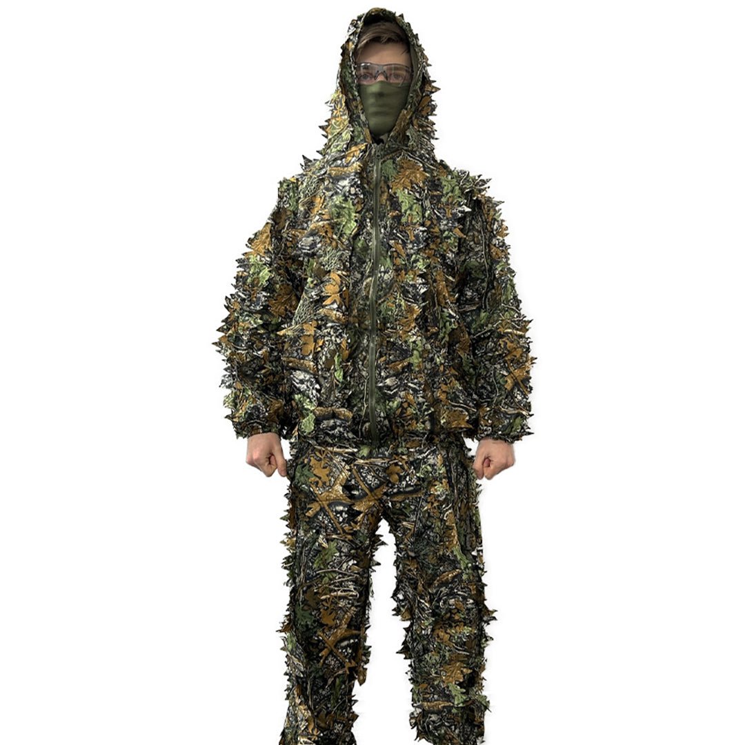 WBD Ghillie Suit with 3D Leaves - Longshot Tactical