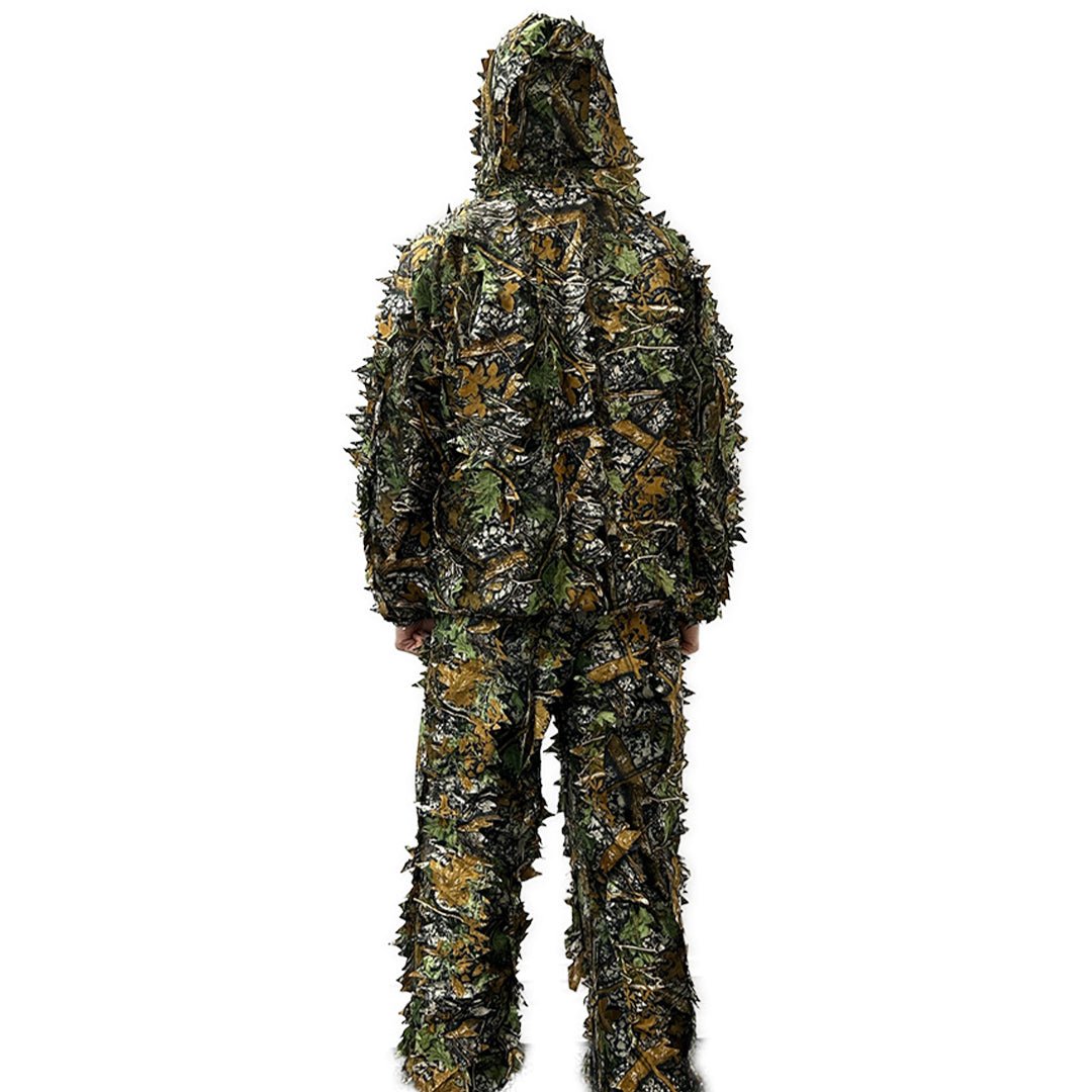 WBD Ghillie Suit with 3D Leaves - Longshot Tactical