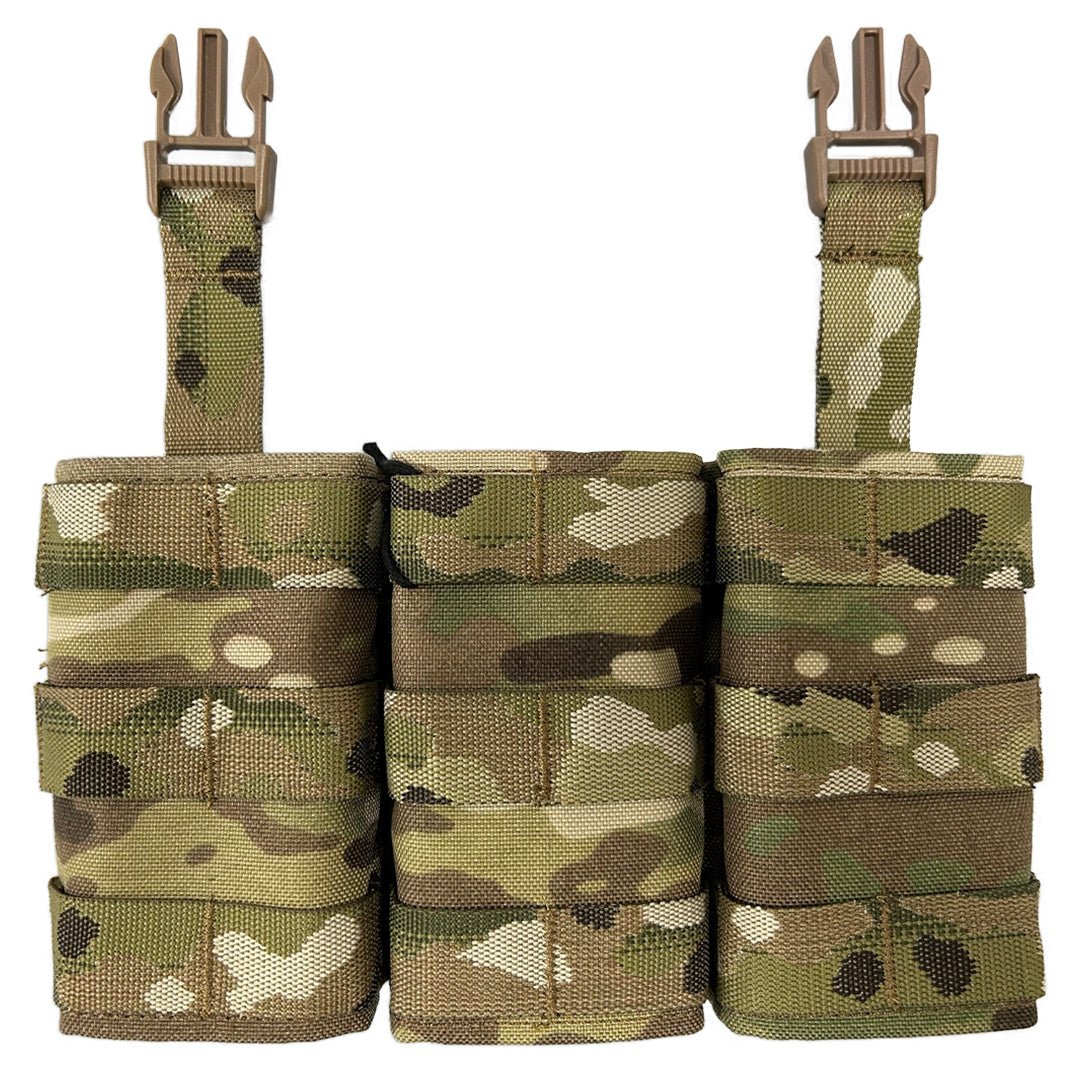 WBD S - Tak Triple 7.62 Front Panel (Various Colours) - Longshot Tactical