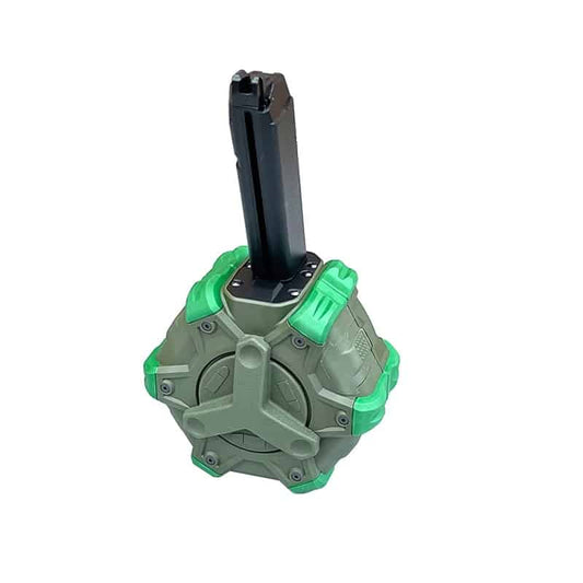 WE G Series Gas Drum Magazine (350 Rounds) - Longshot Tactical