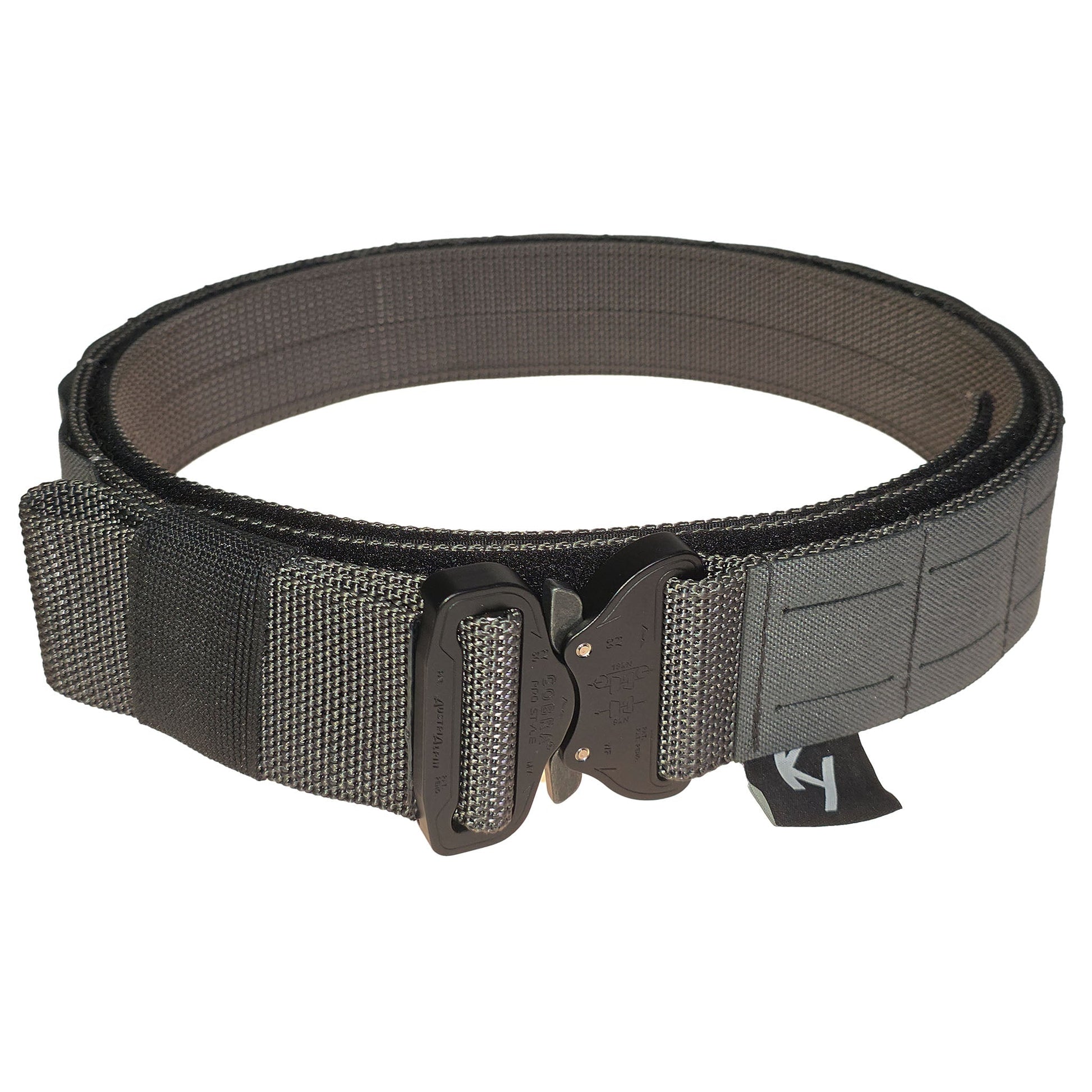 Wolf Grey Kydex Customs 2" Shooter Belt - Longshot Tactical